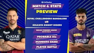 RCB vs KKR | Match Prediction | Head to Head | Pitch Report | IPL 2023 | 36th Match #crictracker