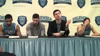 Columbia Head Coach Kyle Smith Speaks about the Seniors and the 2011-12 Season