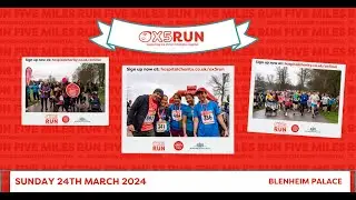 OX5 RUN 2024 - 24 MARCH - SUPPORTING OXFORD CHILDREN'S HOSPITAL.