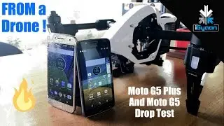 Moto G5 and Moto G5 Plus Drop Test + Drone Drop from 1000 ft