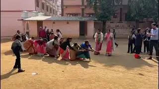 #St.Thomas#School#Godda#Tug of war#Teachers game....