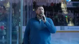 O Canada & Star Spangled Banner - San Jose Barracuda v. Abbotsford Canucks - November 29, 2024