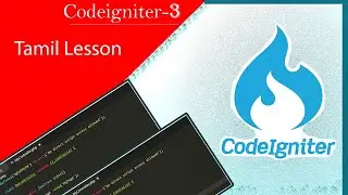 CodeIgniter Tamil #1
