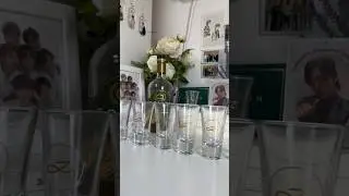 diy shot glass of tears merch 🥂 #bts #jungkook #glass #merch #unboxing #shorts