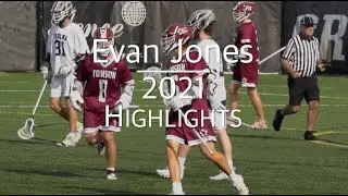 Evan Jones, Towson HS Lacrosse, 2021, Attack