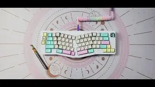 BEAR65 !!  Animal Crossing + Alice Layout? Typing ASMR Sound Test