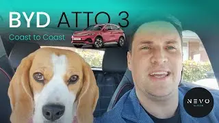 BYD ATTO 3 Coast to Coast 600km+ Range & Efficiency Test