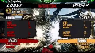 DN DragonThug (Thunder) vs Heero NL (Glacius) - KI RFD14