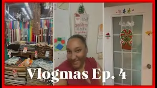 VLOGMAS EP. 4🎄: DAYS AT WORK, STRANGE ENCOUNTER? IDK..., CHRISTMAS CRAFTS, SHOPPING & MORE!!