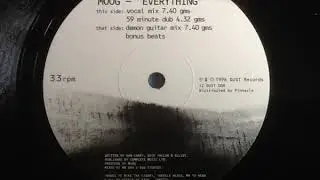 Moog - Everything (Demon Guitar Mix) + (Bonus Beats)(1996)