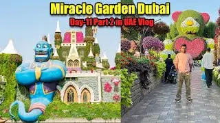 Miracle Garden Dubai/Day 11 Part 2 in UAE vlog