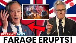 3 MIN AGO: Starmer Declares WAR on British Voters &mdash; Farage ERUPTS in Fury!