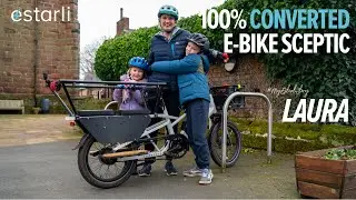 Estarli e-cargo converts e-bike sceptic (Warrington mum on two wheels)