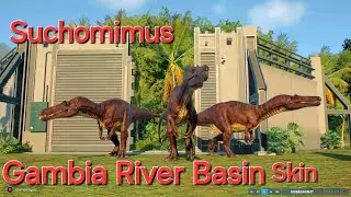 Suchomimus Gambia River Basin Skin | Jurassic World Evolution 2