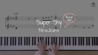 NewJeans - Super Shy | HARD Piano Tutorial