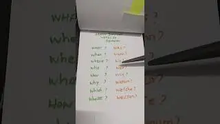 Learn question words in German