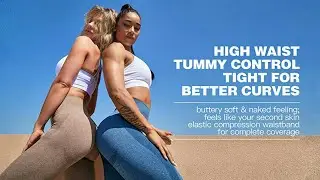 Women High Waist Workout Gym Smile Contour Seamless Leggings Yoga Pants Tights @AmazonBigBazaar