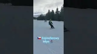 🇨🇿 Szpindlerowy Młyn🏂 #shorts #ytshorts #Snowboard #snowboarding #winter #travel #turystyka #zima