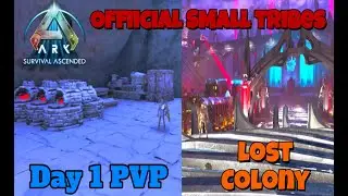 ARK LOST COLONY: Official Small Tribes Day 1: Getting Started!