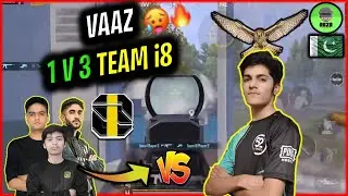 R3G VAAZ 1V3 CLUTCH TEAM i8 ESPORTS  🤯🔥 BLADE & VAAZ POV