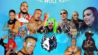 Fresero Jr, Demonio Infernal y Atomick Star vs Mamba, Jessy Ventura y Diva Salvaje THE WOLF KING 