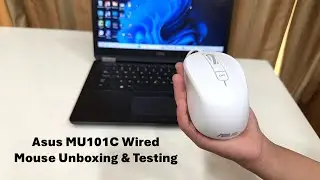 Asus MU101C Wired Mouse Unboxing & Testing