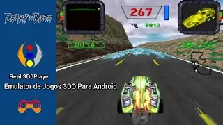 Emulator de Jogos Panasonic 3DO Para Android. Game do Vídeo Crash 'n Burn