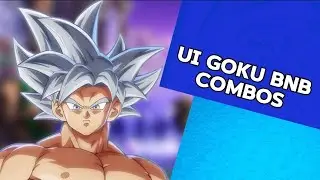 UI Goku BnB combos patch 1.33 (Dragonball fighterz)