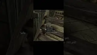 Sofie never has to sell flowers again #skyrim #skyrimedit #firstplaythough #skyrimdaily