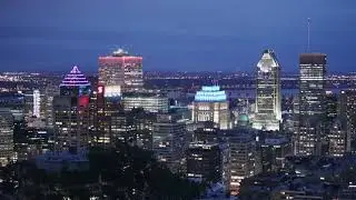 Montreal, Canada Time Lapse 2018 4k UHD