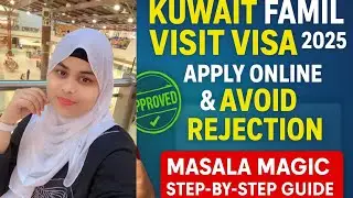 Kuwait Family Visit Visa 2025 | Apply Online & Avoid Rejection | Full MOI Guide | Family Visit visa