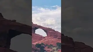 I was surprised to see such monuments created by nature. Skyline Arch | Arches national park UT USA