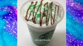 MOST SATISFYING STARBUCKS SLIME COMPILATION [PART 32]