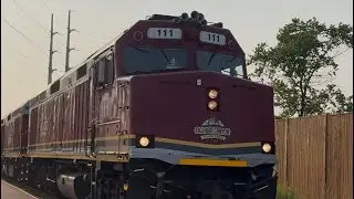 Agawa Canyon Tour Train Pulls Into Algoma Central Station