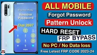 How To Unlock Android Phone Without Password| Recover All Password Pattern Lock Forgot No Data Loss🔥