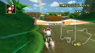 [MKWii TAS] Crystal Plains - 1:56.720 (No Glitch)