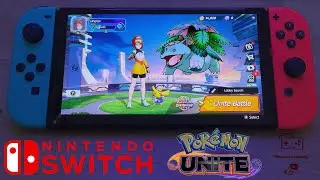 Pokemon Unite ep 02 Nintendo Switch Oled Venosaur gameplay 4k