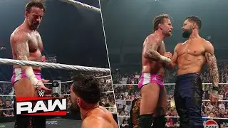 CM Punk & Finn B&aacute;lor Share Emotional Moment After Epic Match on WWE Raw! 