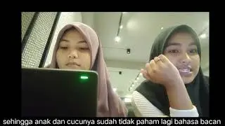 Mengetahui sejauh manakah perkembangan bahasa bacan di era 5.0 saat ini (bahasa bacan)