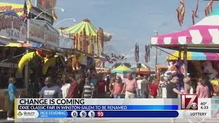 Winston-Salem's Dixie Classic Fair to get a name change