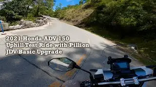 2021 Honda ADV 150 | Pillion Ride | Uphill Test