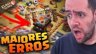 O PIORES ERROS QUE VOCE PODE COMETER NO CLASH OF CLANS - DICAS DE EVOLU&Ccedil;&Atilde;O DE VILA 2020