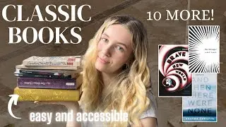 10 MORE accessible classics for beginners 🖋️💭 (and everyone else)