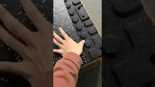 China manufacturing rubber flooring gym mat Size:50x50/1x1m. Thick:15-50mm #gymequipment :rubbermat