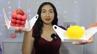 ASMR~Trying the Viral Tu Cha Ice cream Desserts! 🍦🍋🍓