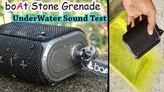 boAt Stone Grenade Under water Sound Test- IPX6- Is it Great?