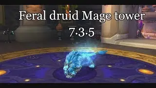 Feral druid mage tower - Agatha -  7.3.5