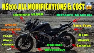 All Modification On My NS 200 BS7 - Full Custom Build! | #ns200 #ns200modified #modified