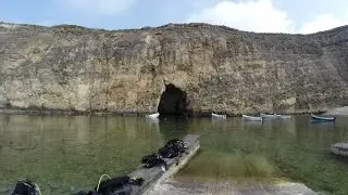 Diving the Inland Sea on the island Gozo 23th April 2015