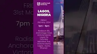 Loughborough University&rsquo;s VC will be visiting Accra!!!You are invited to a special gathering.